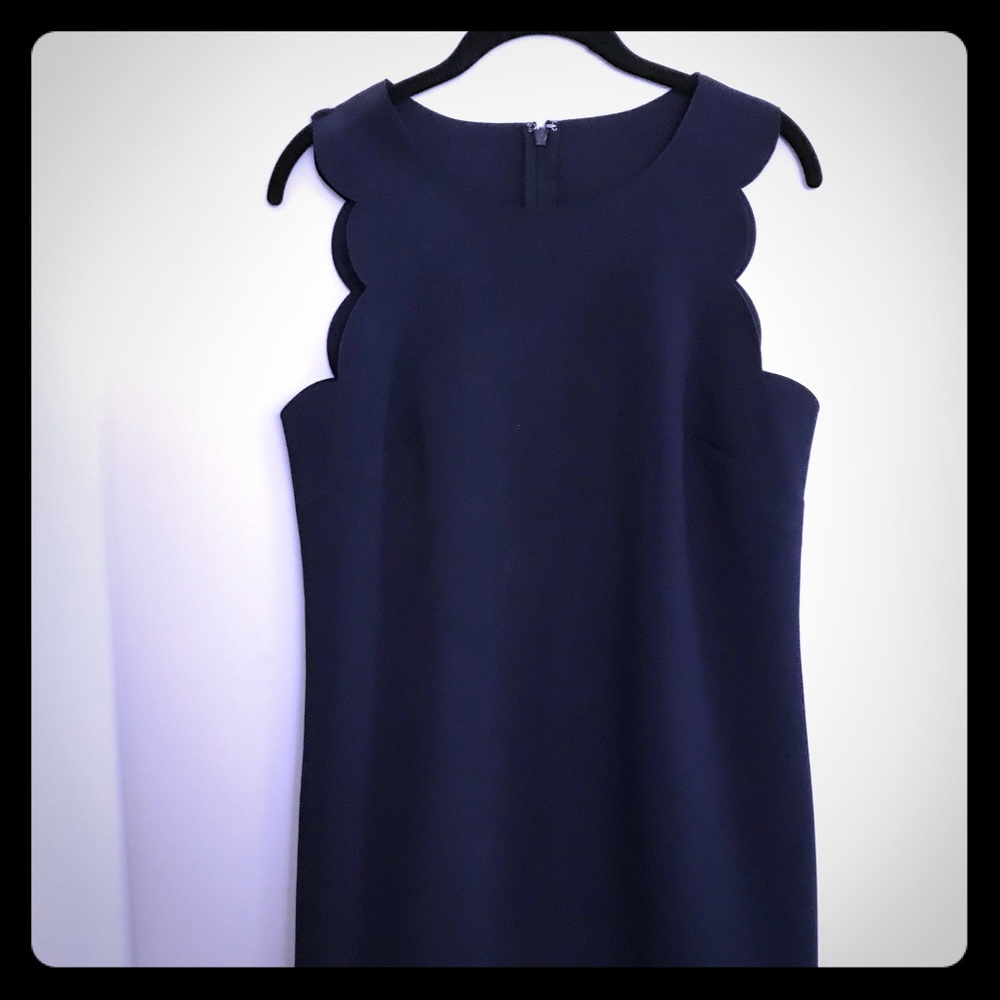 J. Crew Scallop Dress